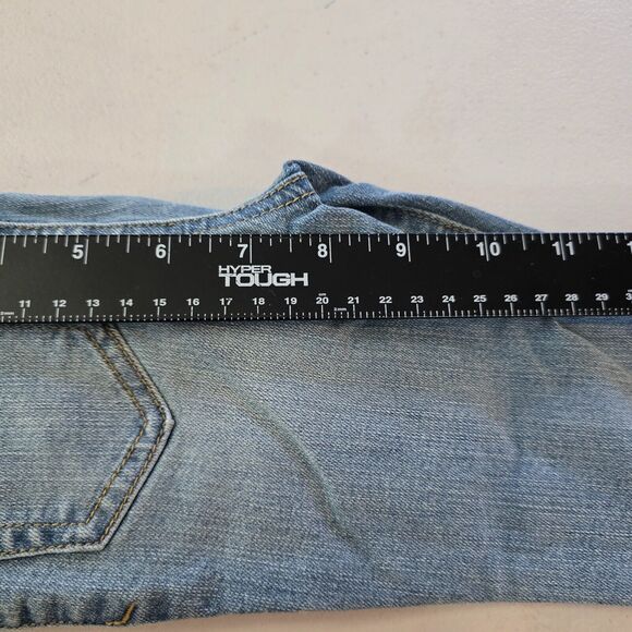 Ofluck Original Jeans Baby 18M Blue 2 Pairs Snap Closure Distressed Medium Wash - Picture 15 of 16